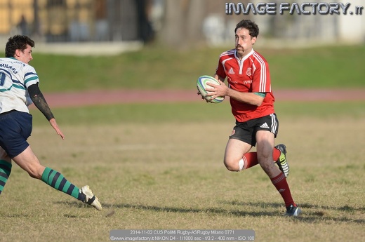 2014-11-02 CUS PoliMi Rugby-ASRugby Milano 0771